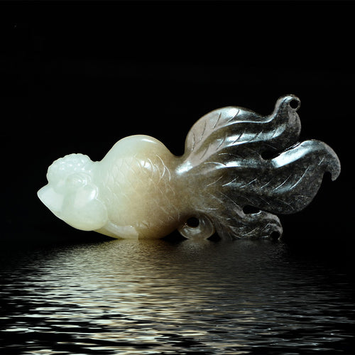 Natural jade carving nephrite collectibles Chinese Kunlun jade
