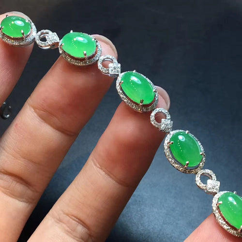 Natural Jade Bracelet Jadeite Bracelet