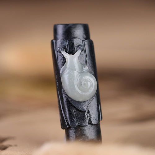 Natural jade carving nephrite collectibles Chinese Hetian jade