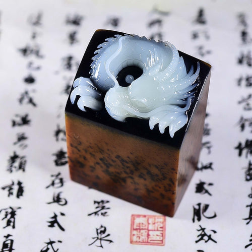 Natural jade carving nephrite collectibles Chinese Hetian jade