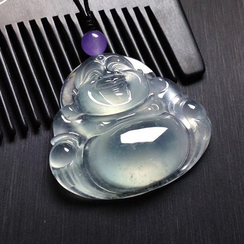 Natural Jade Pendant Jadeite Buddha Pendant
