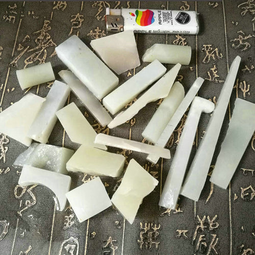 Natural jade rough nephrite raw stone Chinese Kunlun jade
