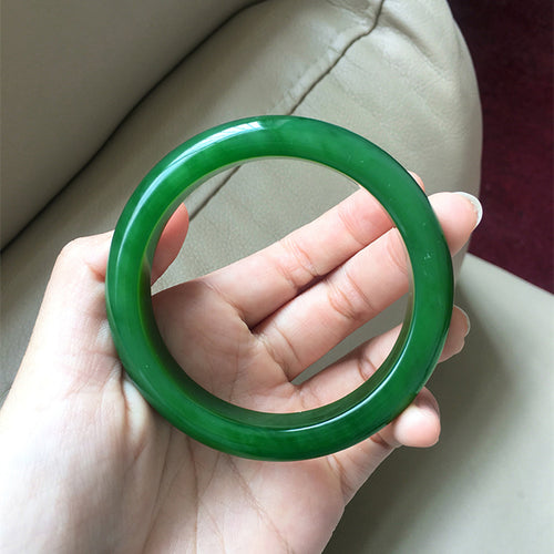 Natural Jade Bangle Nephrite Bangle