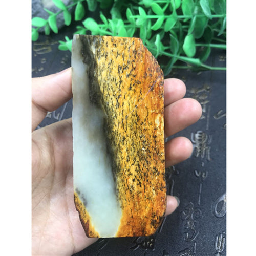 Natural jade rough Chinese Hetian nephrite jade raw