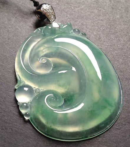 Natural Jade Pendant Jadeite Ruyi Pendant