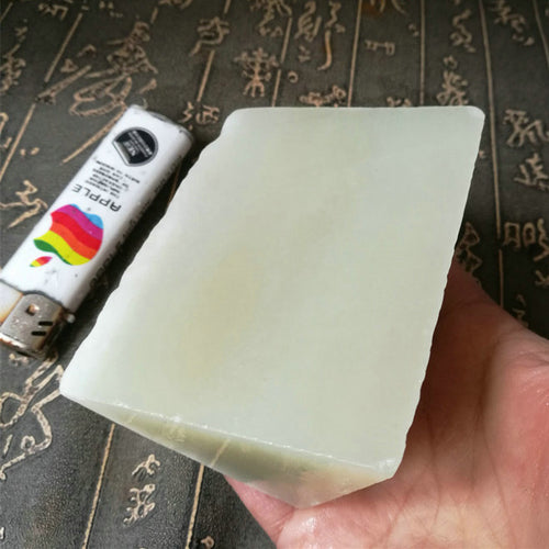Natural jade rough Chinese Kunlun nephrite jade raw