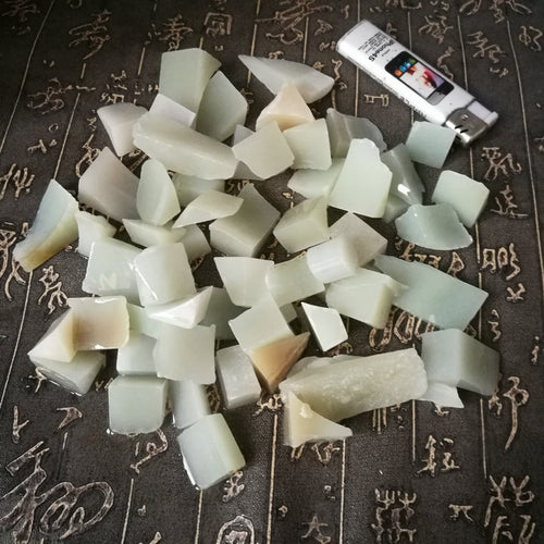 Natural jade rough nephrite raw stone Chinese Kunlun jade