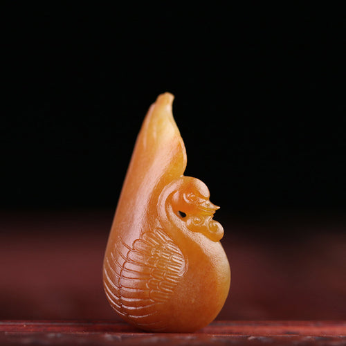 Natural jade carving nephrite collectibles Chinese Hetian jade