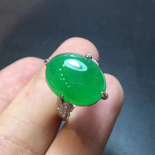 Natural Jade Ring Jadeite Ring