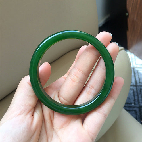 Natural Jade Bangle Nephrite Bangle