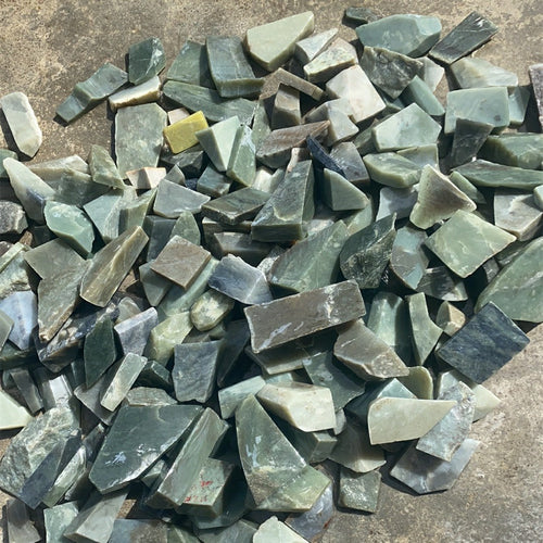 Natural Kunlun Jade Rough Nephrite