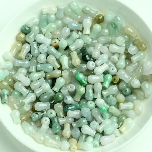 Natural Jade Beads Jadeite Mixed Colors Bead