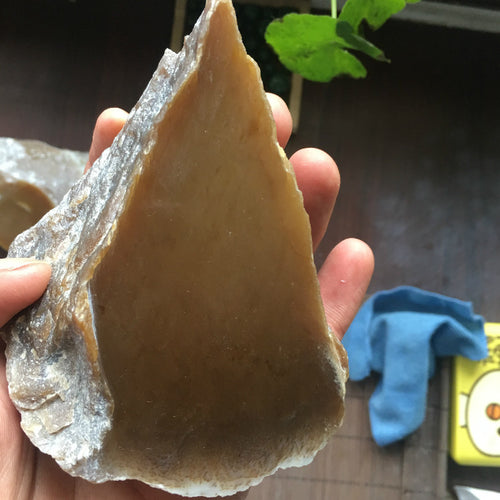 Natural jade rough Chinese Kunlun nephrite jade raw