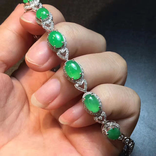 Natural Jade Bracelet Jadeite Bracelet