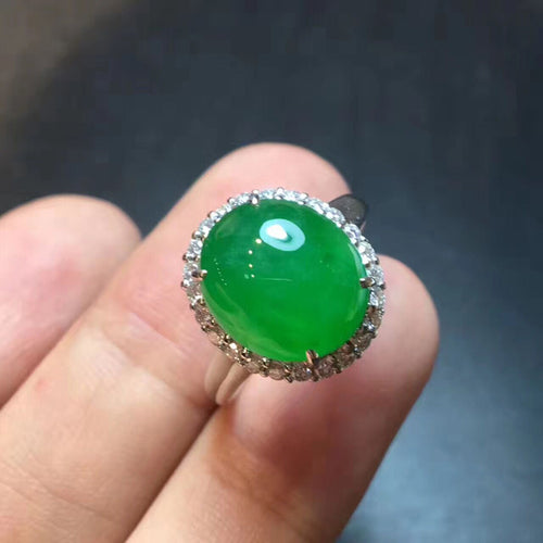 Natural Jade Ring Jadeite Ring