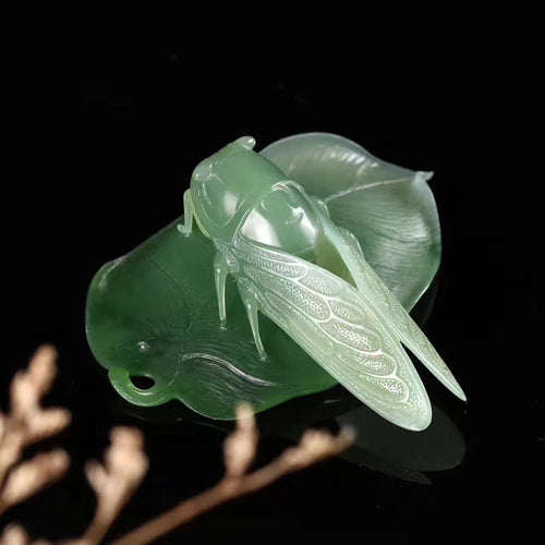 Natural jade carving nephrite collectibles Russia Siberian jade