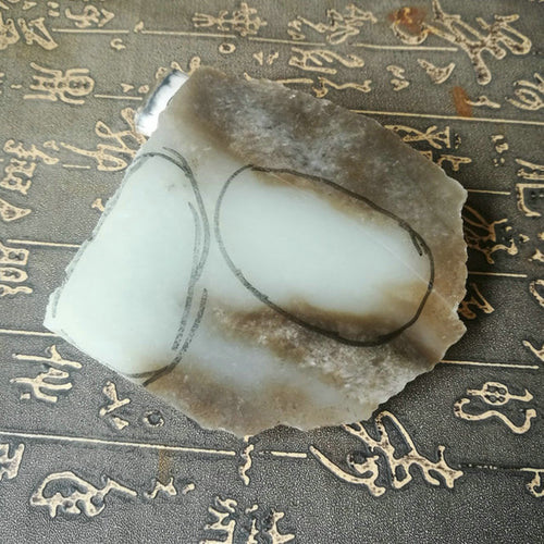 Natural jade rough Russia Siberian nephrite jade raw
