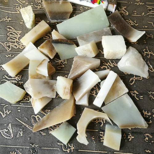 Natural jade rough Russia Siberian nephrite jade raw