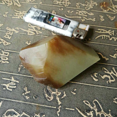 Natural jade rough Chinese Kunlun nephrite jade raw