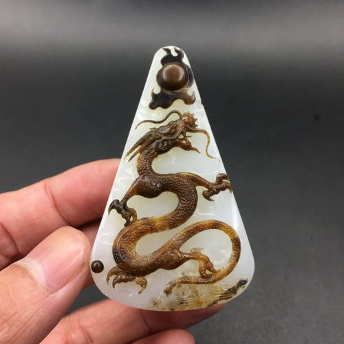 Natural jade carving nephrite collectibles Chinese Hetian jade
