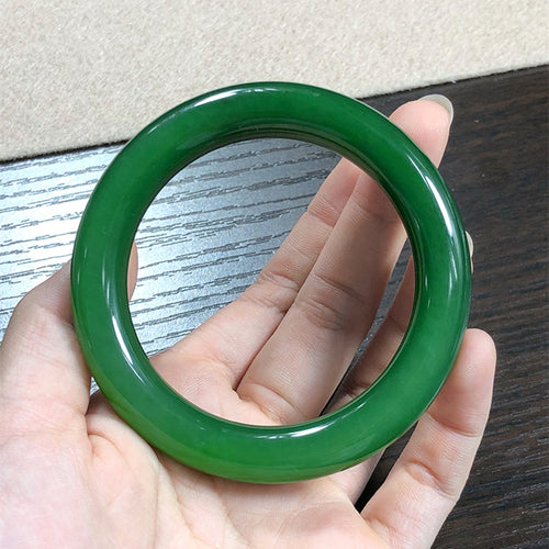 Natural Jade Bangle Nephrite Bangle