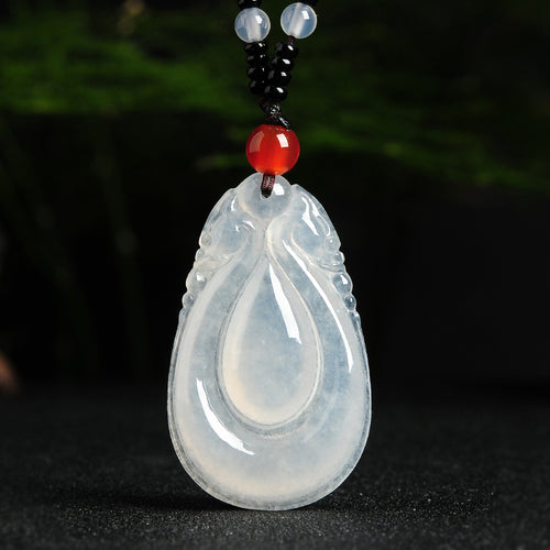 Natural jade pendant jadeite gold pendant necklace