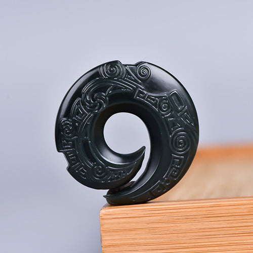 Natural jade carving nephrite collectibles Chinese Kunlun jade