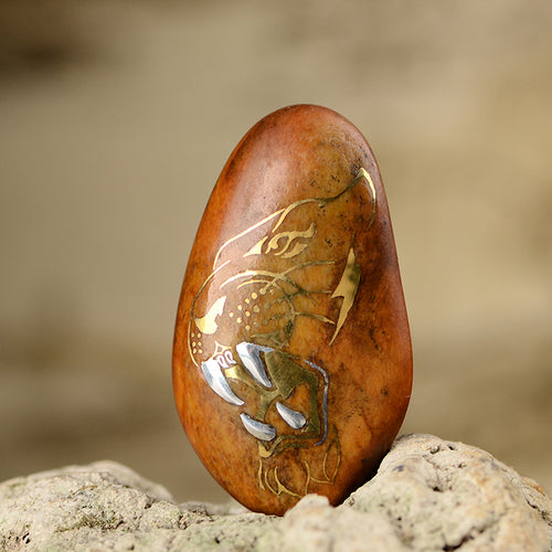 Natural jade carving nephrite collectibles Chinese Hetian jade