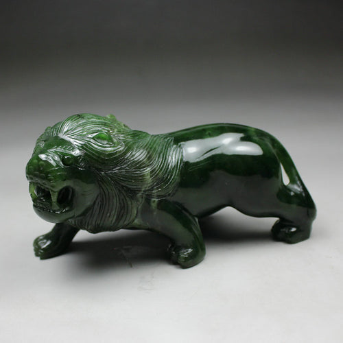 Natural jade carving nephrite collectibles Russia Siberian jade