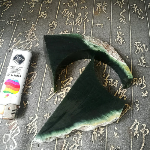 Natural jade rough Chinese Kunlun nephrite jade raw