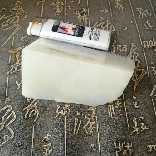 Natural jade rough nephrite raw stone Chinese Kunlun jade