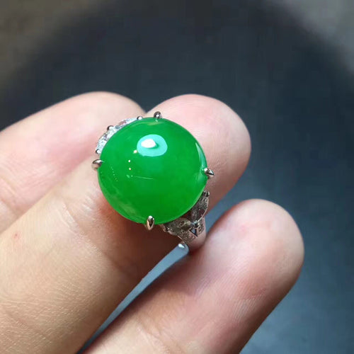 Natural Jade Ring Jadeite Ring