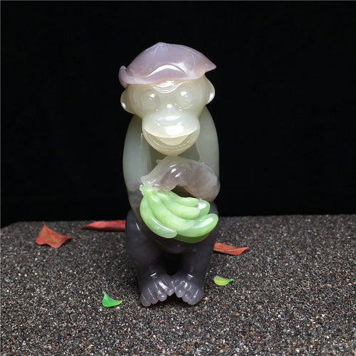 Natural jade carving nephrite collectibles Chinese Kunlun jade
