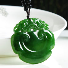 Natural Jade Pendant Nephrite Ruyi Pendant
