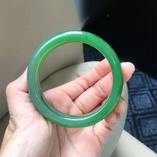 Natural Jade Bangle Nephrite Bangle