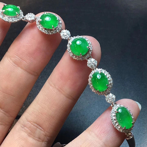 Natural Jade Bracelet Jadeite Bracelet