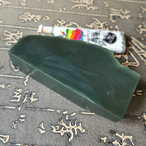 Natural jade rough Chinese Kunlun nephrite jade raw