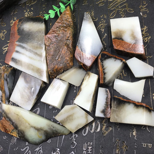 Natural jade rough Chinese Hetian nephrite jade raw