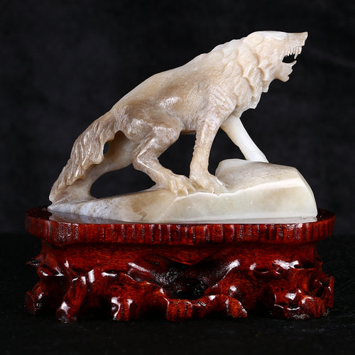 Natural jade carving nephrite collectibles Chinese Kunlun jade