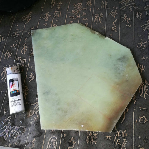 Natural jade rough Chinese Kunlun nephrite jade raw