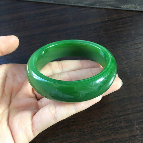 Natural Jade Bangle Nephrite Bangle