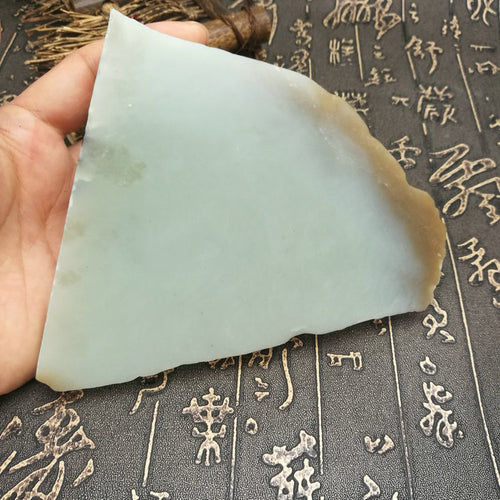 Natural jade rough nephrite raw stone Chinese Kunlun jade