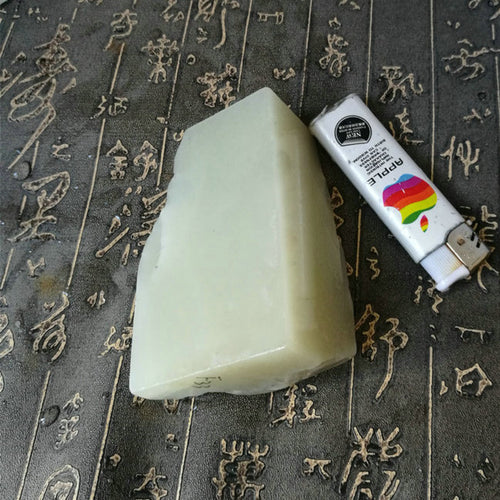 Natural jade rough Chinese Kunlun nephrite jade raw