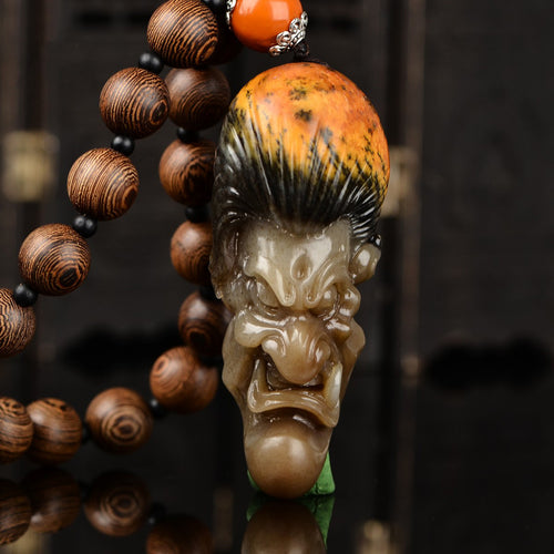 Natural jade carving nephrite collectibles Chinese Hetian jade