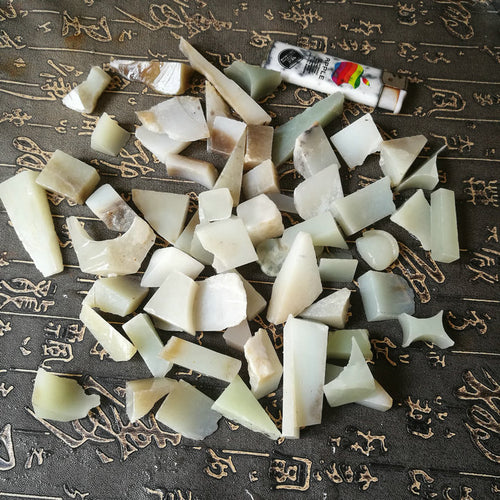 Natural jade rough Russia Siberian nephrite jade raw