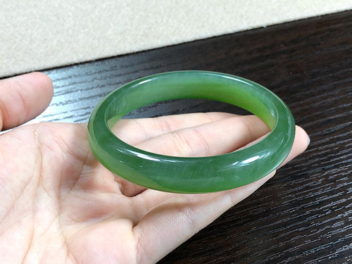 Natural Jade Bangle Nephrite Bangle