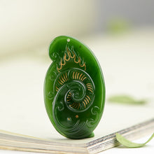 Natural jade carving nephrite collectibles Russia Siberian jade