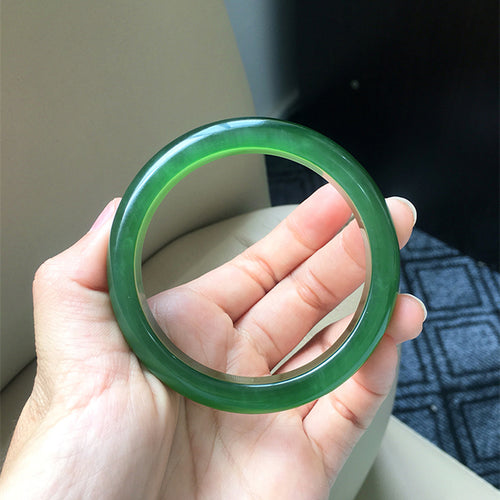 Natural Jade Bangle Nephrite Bangle