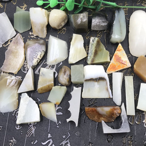 Natural jade rough Chinese Hetian nephrite jade raw