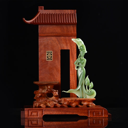 Natural jade carving nephrite collectibles Chinese Kunlun jade